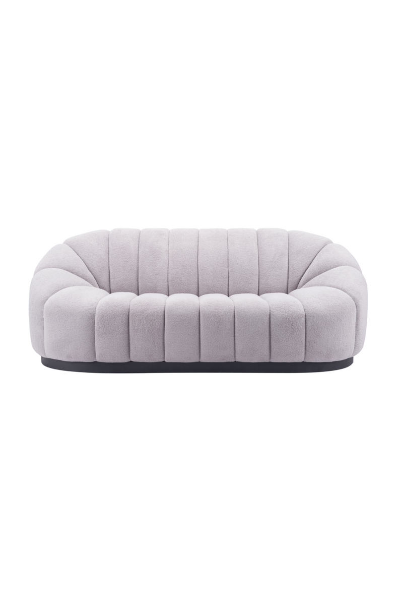 Shearling Channeled Sofa | OROA Modern Bhutan | Oroatrade.com