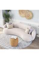 Cream Curved Sofa | OROA Modern Tibet | Oroatrade.com