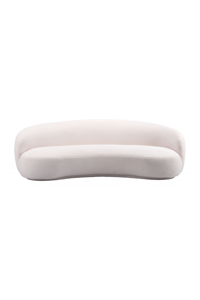 Cream Curved Sofa | OROA Modern Tibet | Oroatrade.com