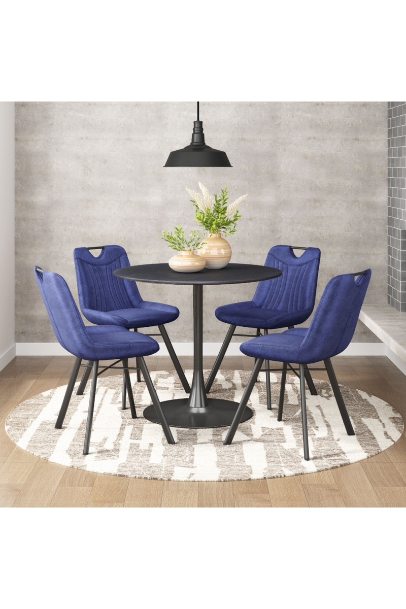 Wooden Pedestal Dining Table | OROA Modern Opus | Oroatrade.com