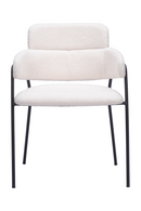 Shearling Style Dining Chairs (2) | OROA Modern Marcel | Oroatrade.com