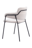 Shearling Style Dining Chairs (2) | OROA Modern Marcel | Oroatrade.com