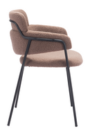 Shearling Style Dining Chairs (2) | OROA Modern Marcel | Oroatrade.com