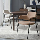 Shearling Style Dining Chairs (2) | OROA Modern Marcel | Oroatrade.com