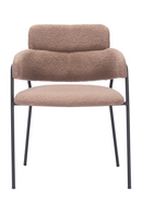 Shearling Style Dining Chairs (2) | OROA Modern Marcel | Oroatrade.com
