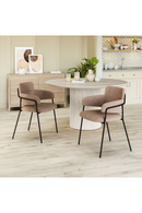 Shearling Style Dining Chairs (2) | OROA Modern Marcel | Oroatrade.com