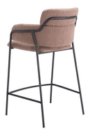 Shearling Style Counter Stools (2) | OROA Modern Marcel | Oroatrade.com