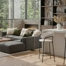 Curved-Back Counter Stools (2) | OROA Modern Josephine