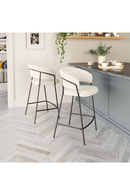 Curved-Back Counter Stools (2) | OROA Modern Josephine | Oroatrade.com