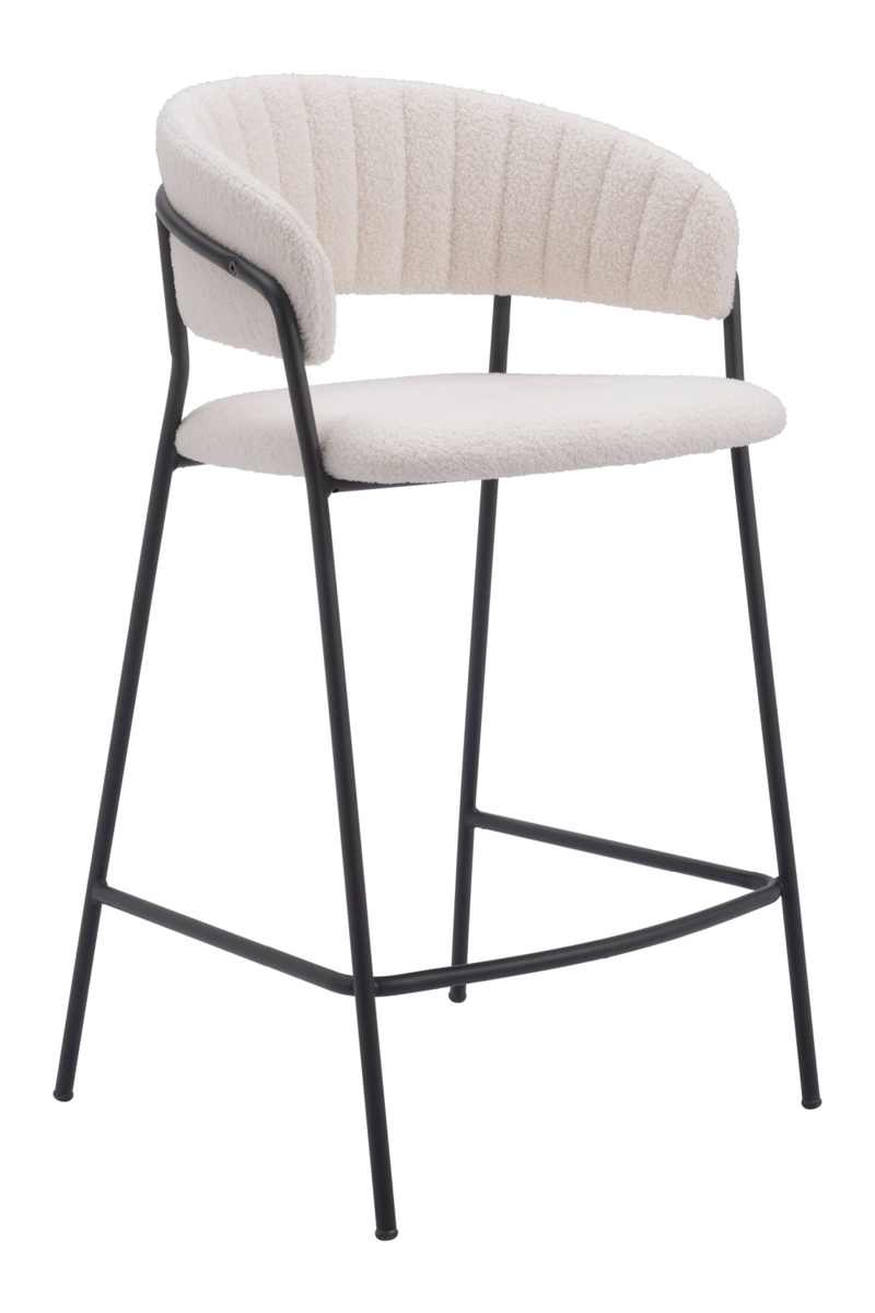 Curved-Back Counter Stools (2) | OROA Modern Josephine | Oroatrade.com
