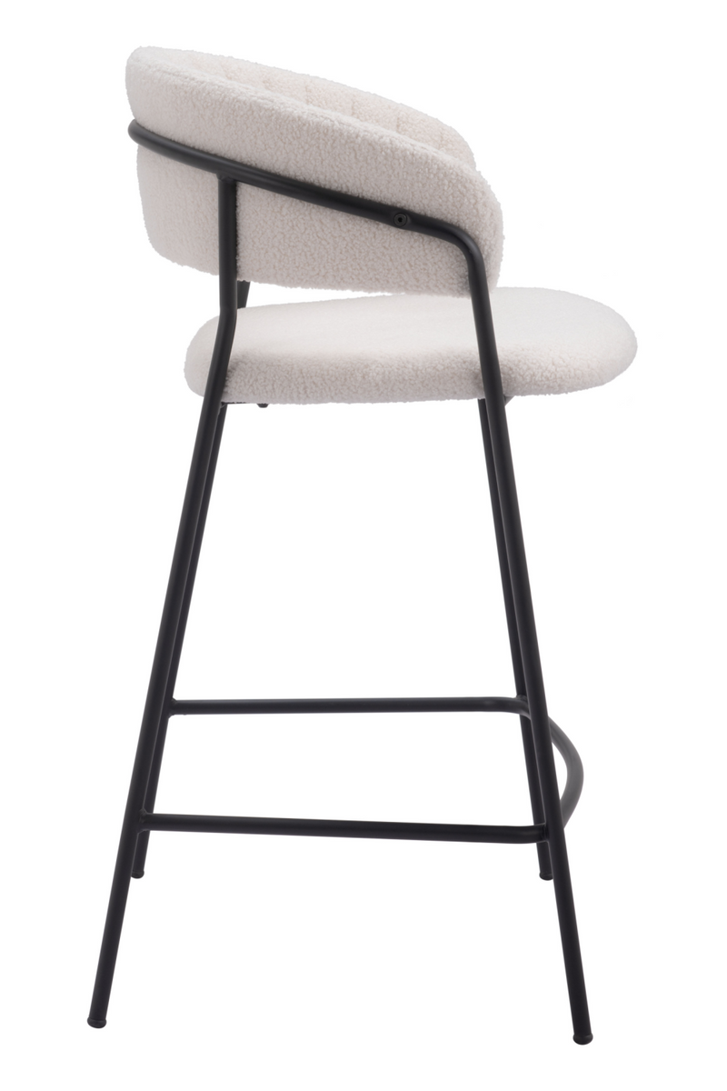 Curved-Back Counter Stools (2) | OROA Modern Josephine | Oroatrade.com
