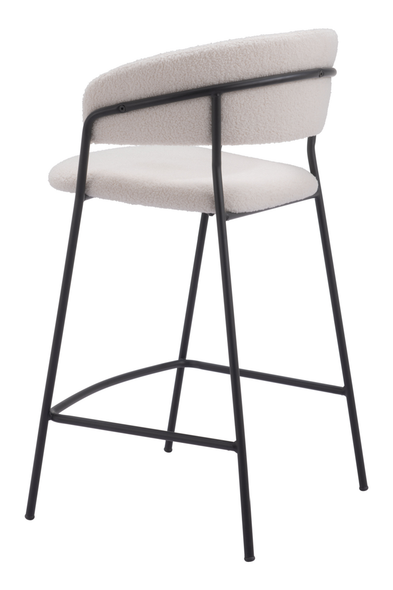 Curved-Back Counter Stools (2) | OROA Modern Josephine | Oroatrade.com