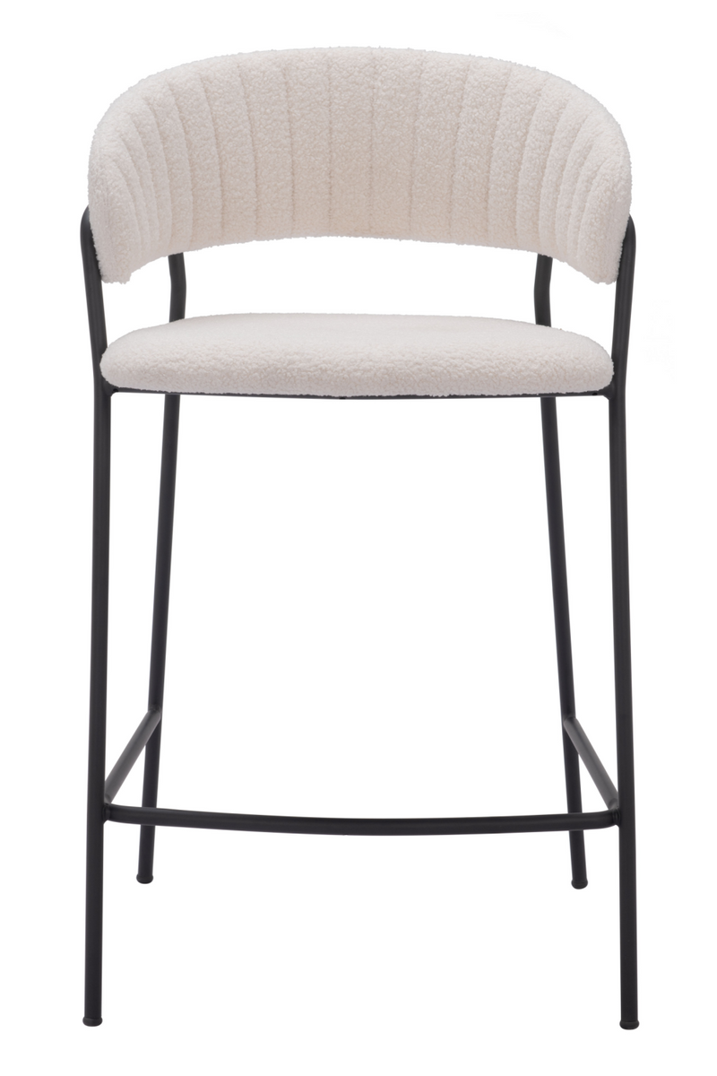 Curved-Back Counter Stools (2) | OROA Modern Josephine | Oroatrade.com