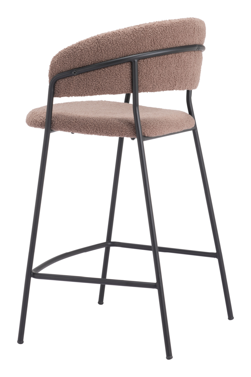 Curved-Back Counter Stools (2) | OROA Modern Josephine | Oroatrade.com