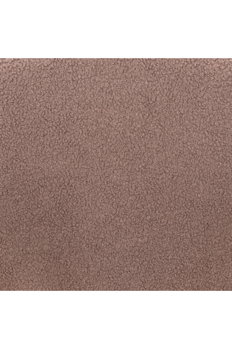 Brown Shearling Bar Stools (2) | OROA Modern Josephine | Oroatrade.com
