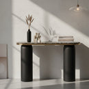Black Marble Console Table | OROA Modern Luxor