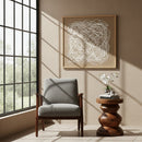 Lacquered Acacia Side Table | OROA Modern Kerala