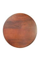 Acacia Wood Walnut Side Table | OROA Modern Marigot | Oroatrade.com