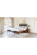 Acacia Wood Walnut Side Table | OROA Modern Marigot | Oroatrade.com