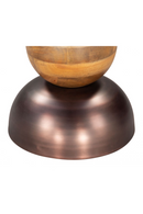Stacked Bronze Side Table | OROA Modern Tripoli
