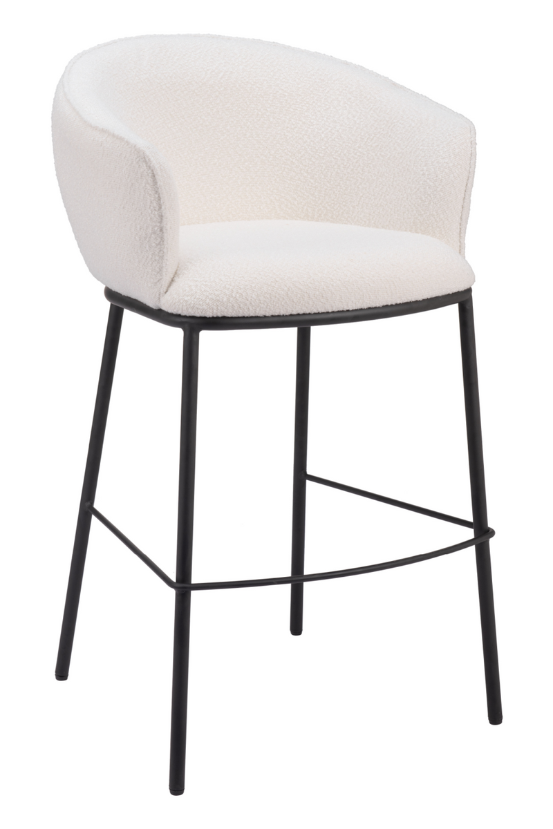 Teddy Fabric Bar Stool | OROA Modern Essen | Oroatrade.com