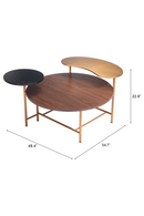 Multicolored Wooden Coffee Table | OROA Modern Viken | Oroatrade.com
