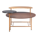 Multicolored Wooden Coffee Table | OROA Modern Viken