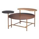 Multicolored Wooden Coffee Table | OROA Modern Viken