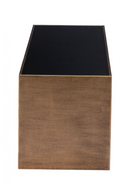 Brass-Framed Glass Coffee Table | OROA Modern Reed | Oroatrade.com