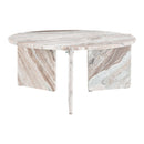 Round Marble Coffee Table | OROA Modern Lancaster