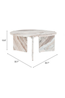 Round Marble Coffee Table | OROA Modern Lancaster | Oroatrade.com