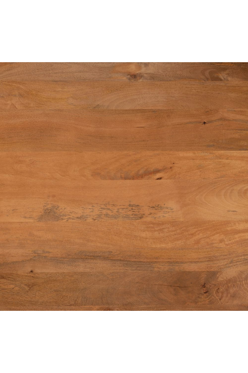 Round Mango Wood Dining Table | OROA Modern Izola | Oroatrade.com