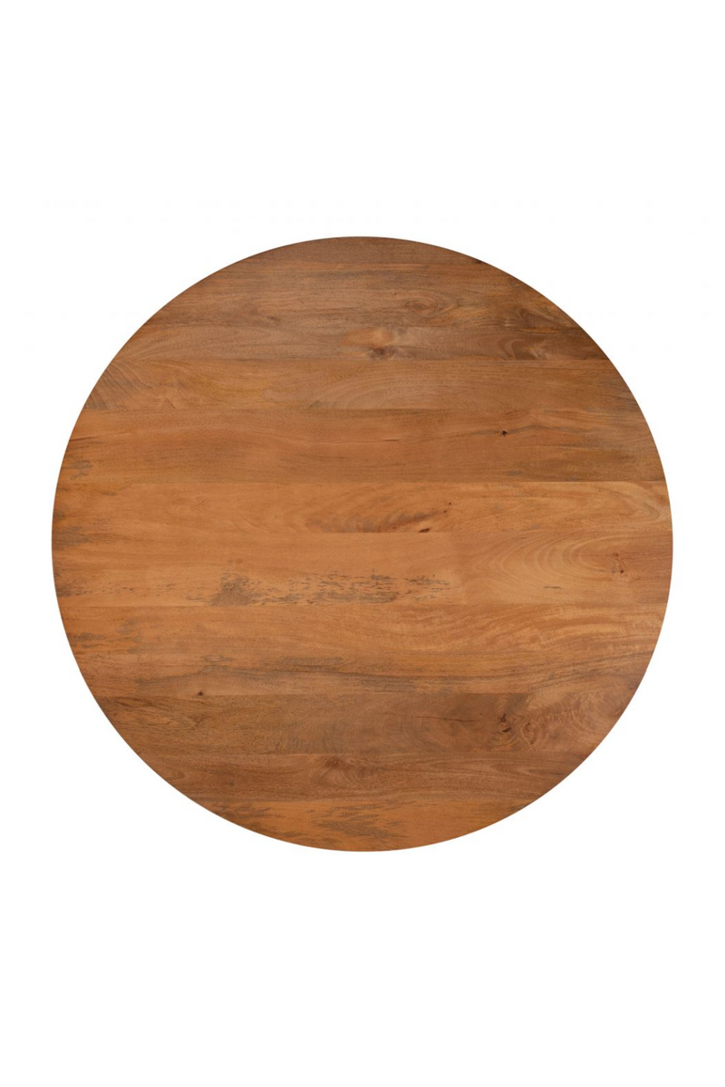 Round Mango Wood Dining Table | OROA Modern Izola | Oroatrade.com