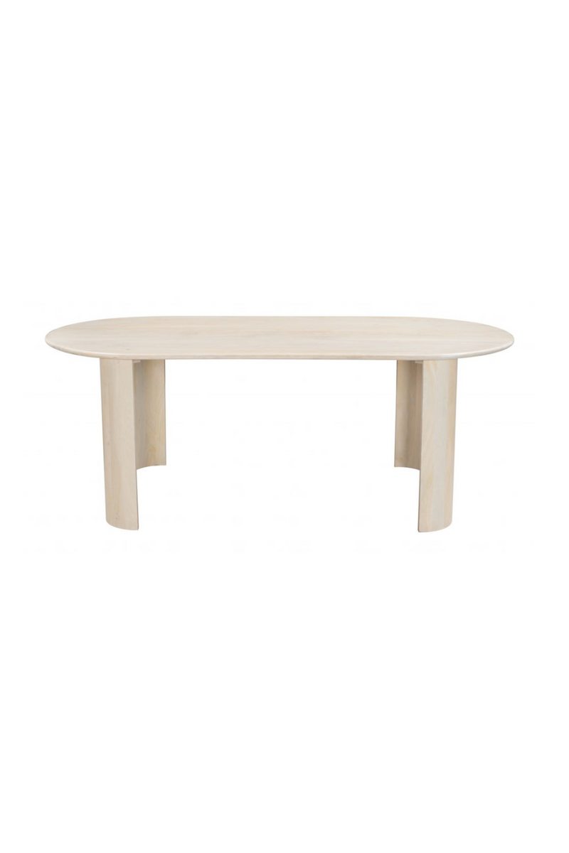 White-washed Acacia Dining Table | OROA Modern Risan | Oroatrade.com