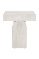 Whitewashed Mango Wood Side Table | OROA Modern Kiel | Oroatrade.com