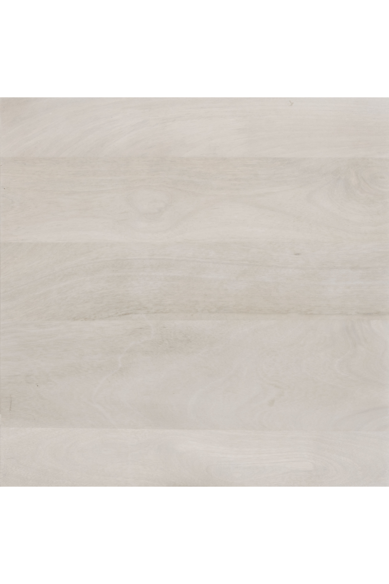 Whitewashed Mango Wood Side Table | OROA Modern Kiel | Oroatrade.com