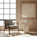 Whitewashed Mango Wood Side Table | OROA Modern Kiel