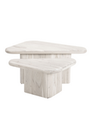 Whitewashed Acacia Coffee Table Set | OROA Modern Navidic | Oroatrade.com