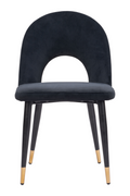 Velvet Dining Chairs (2) | OROA Modern Menlo | Oroatrade.com