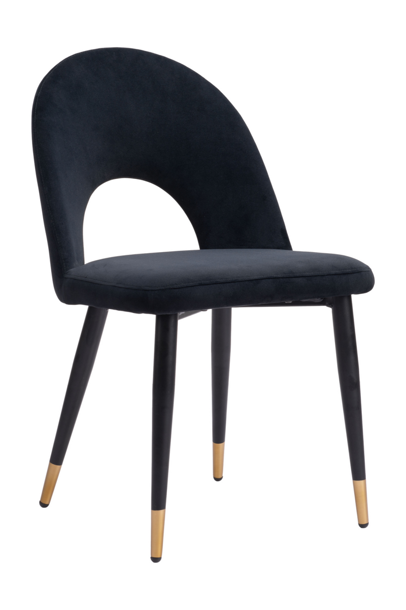 Velvet Dining Chairs (2) | OROA Modern Menlo | Oroatrade.com