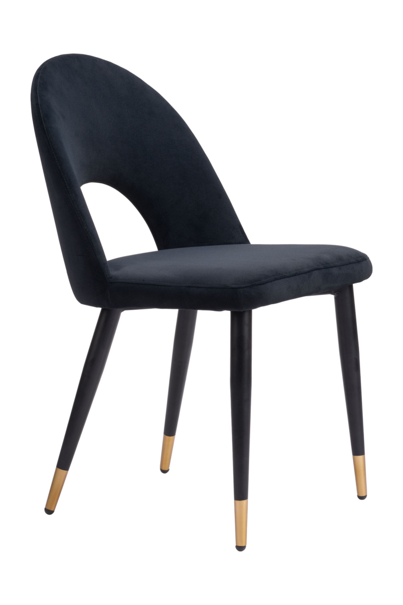 Velvet Dining Chairs (2) | OROA Modern Menlo | Oroatrade.com