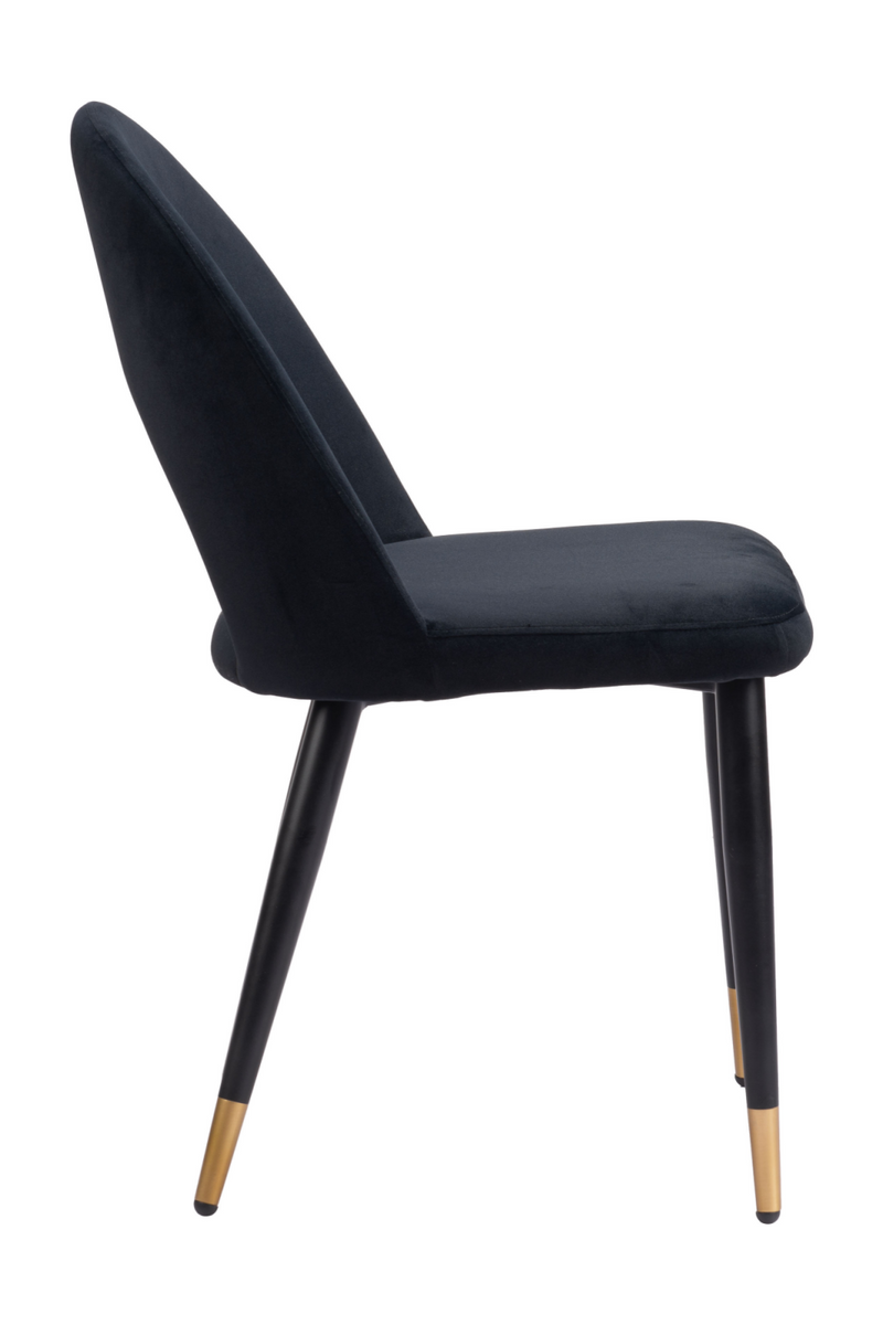 Velvet Dining Chairs (2) | OROA Modern Menlo | Oroatrade.com
