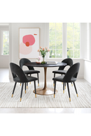 Velvet Dining Chairs (2) | OROA Modern Menlo | Oroatrade.com