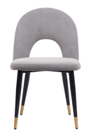 Velvet Dining Chairs (2) | OROA Modern Menlo | Oroatrade.com