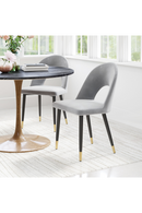 Velvet Dining Chairs (2) | OROA Modern Menlo | Oroatrade.com