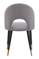 Velvet Dining Chairs (2) | OROA Modern Menlo | Oroatrade.com