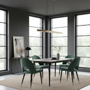Velvet Dining Chairs (2) | OROA Modern Menlo | Oroatrade.com