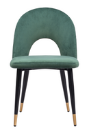 Velvet Dining Chairs (2) | OROA Modern Menlo | Oroatrade.com