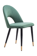 Velvet Dining Chairs (2) | OROA Modern Menlo | Oroatrade.com