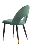 Velvet Dining Chairs (2) | OROA Modern Menlo | Oroatrade.com